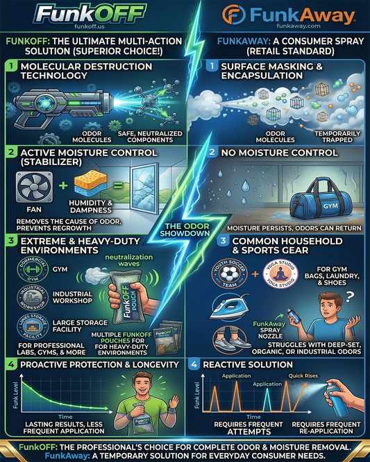 FunkOFF vs. FunkAway