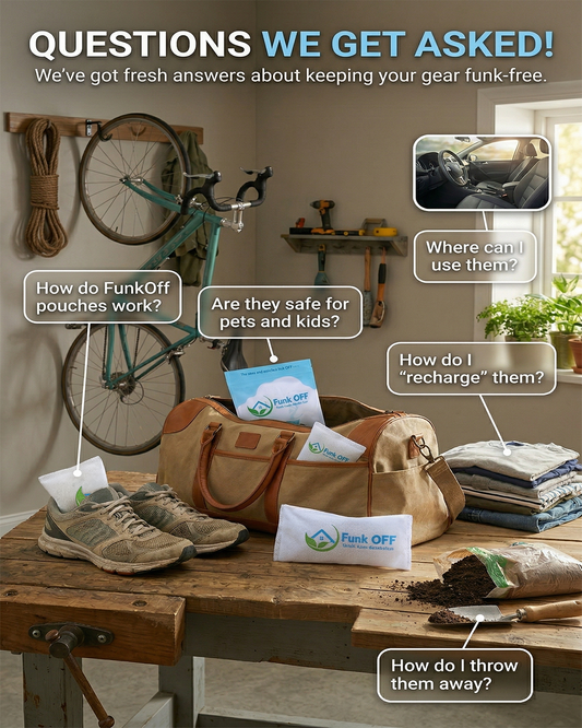 FAQ: FunkOff Smell-Less Deodorizer Pouches