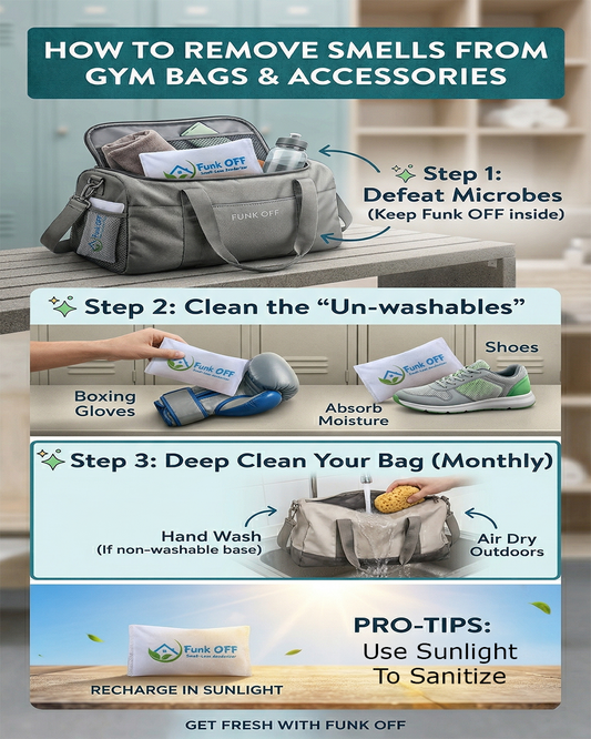 Your Guide to an Odor-Free Gym Bag and Gear