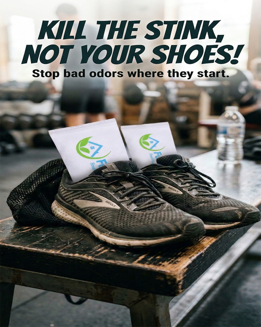 Why Your Favorite Shoes (and Your Gym Bag) Stink