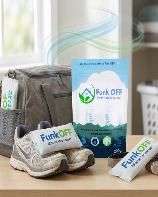 Why Funk OFF Mineral Pouches are a Game-Changer for Smelly Gear