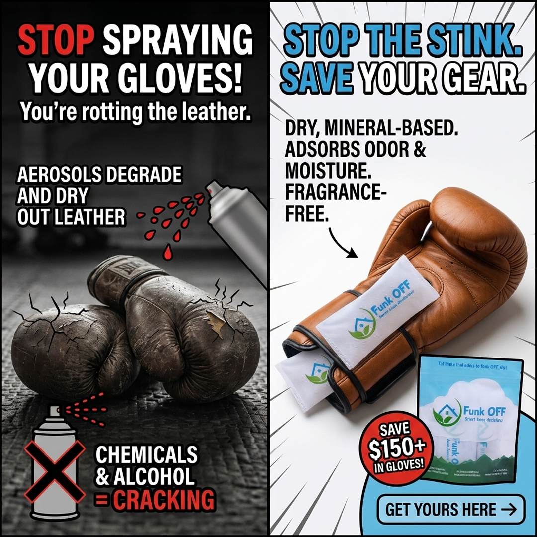 Stop Spraying Your Boxing Gloves. You're Rotting the Leather.