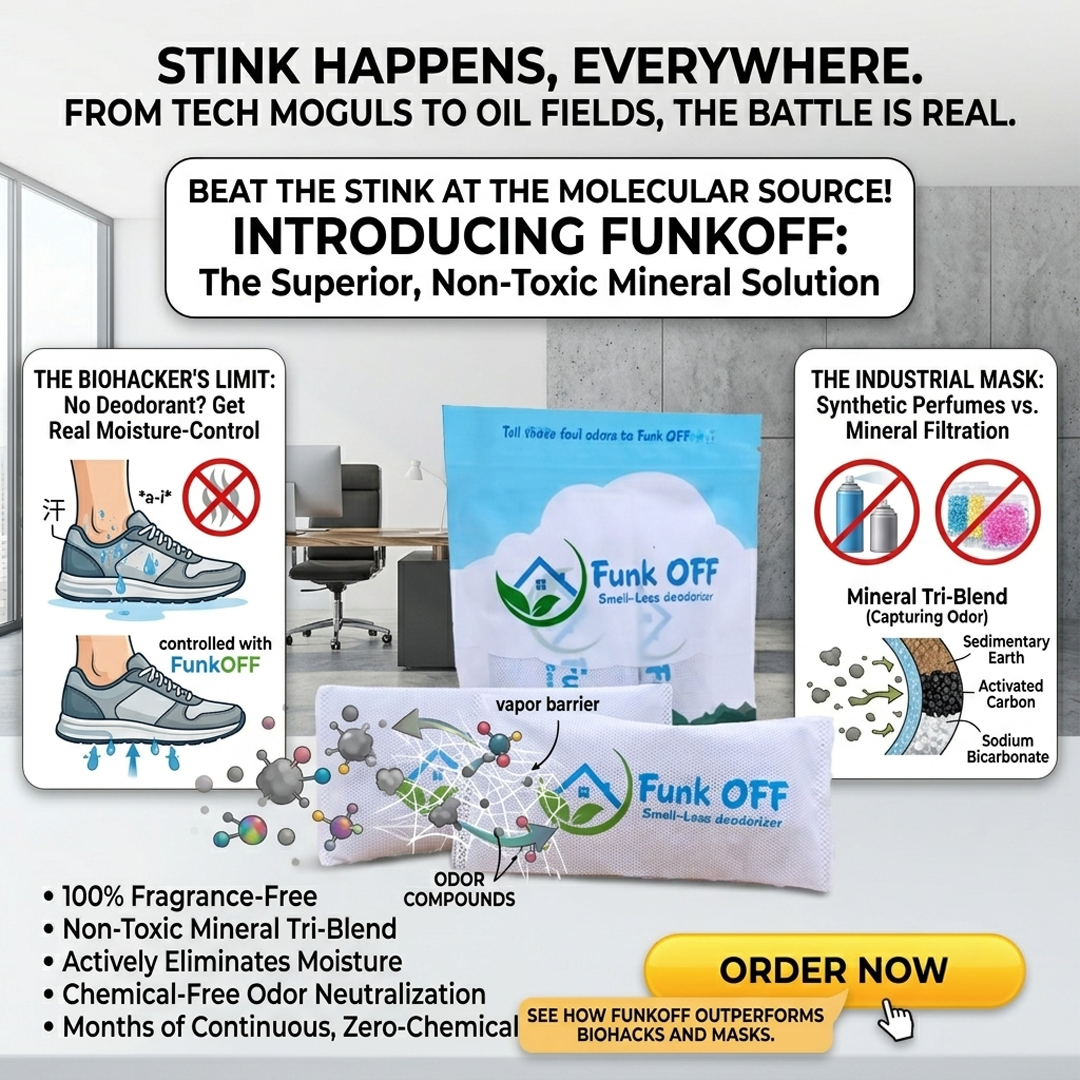Why Mineral Deodorizer Pouches Outperform Silicon Valley Biohacks and Industrial Solutions