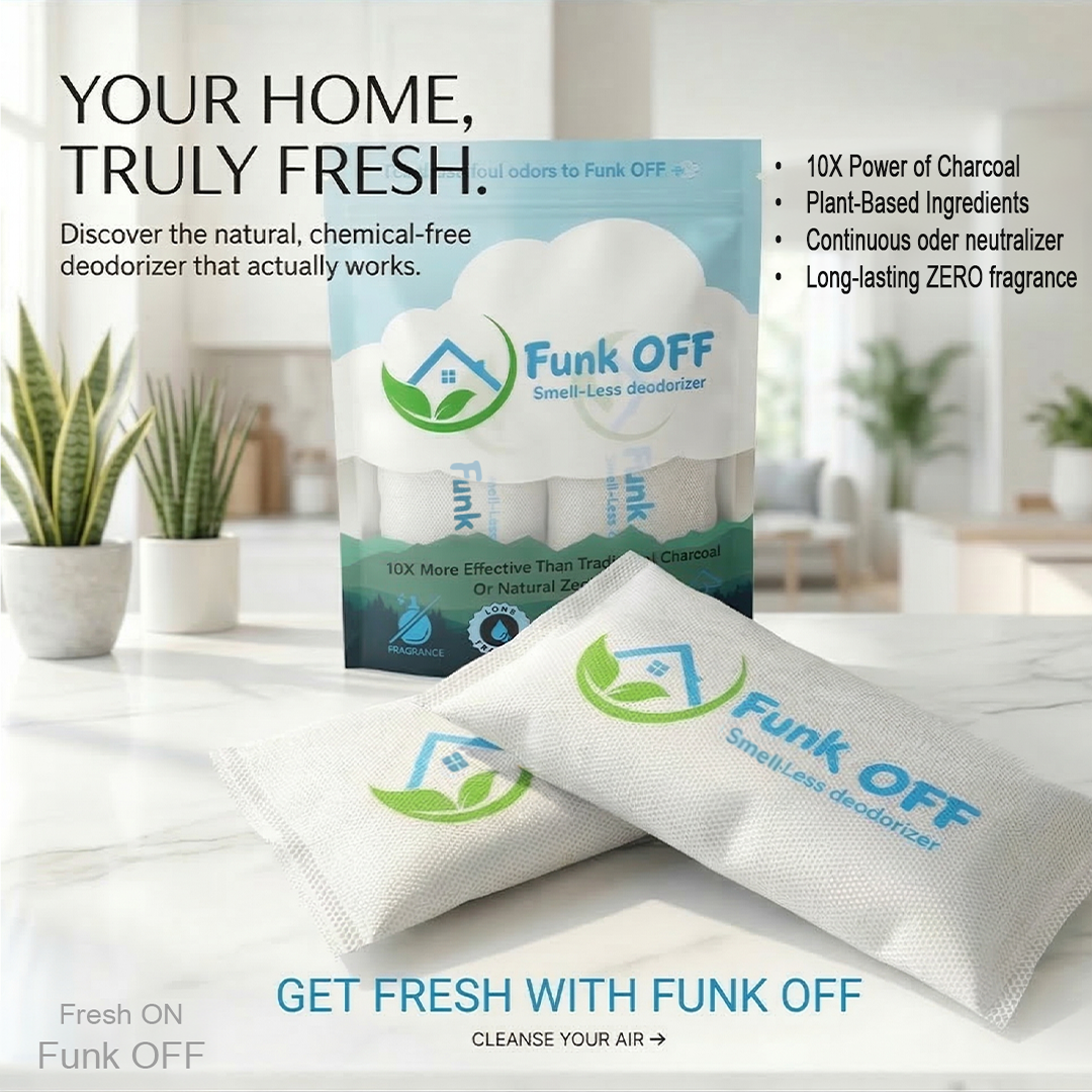 FunkOFF Odor Eliminating Pouch